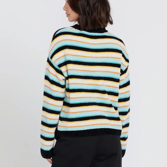 NEW Volcom Bubble Tease Chenille Sweater - Picture 3 of 10